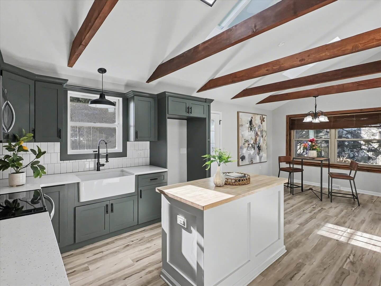 A beautifully prepared kitchen